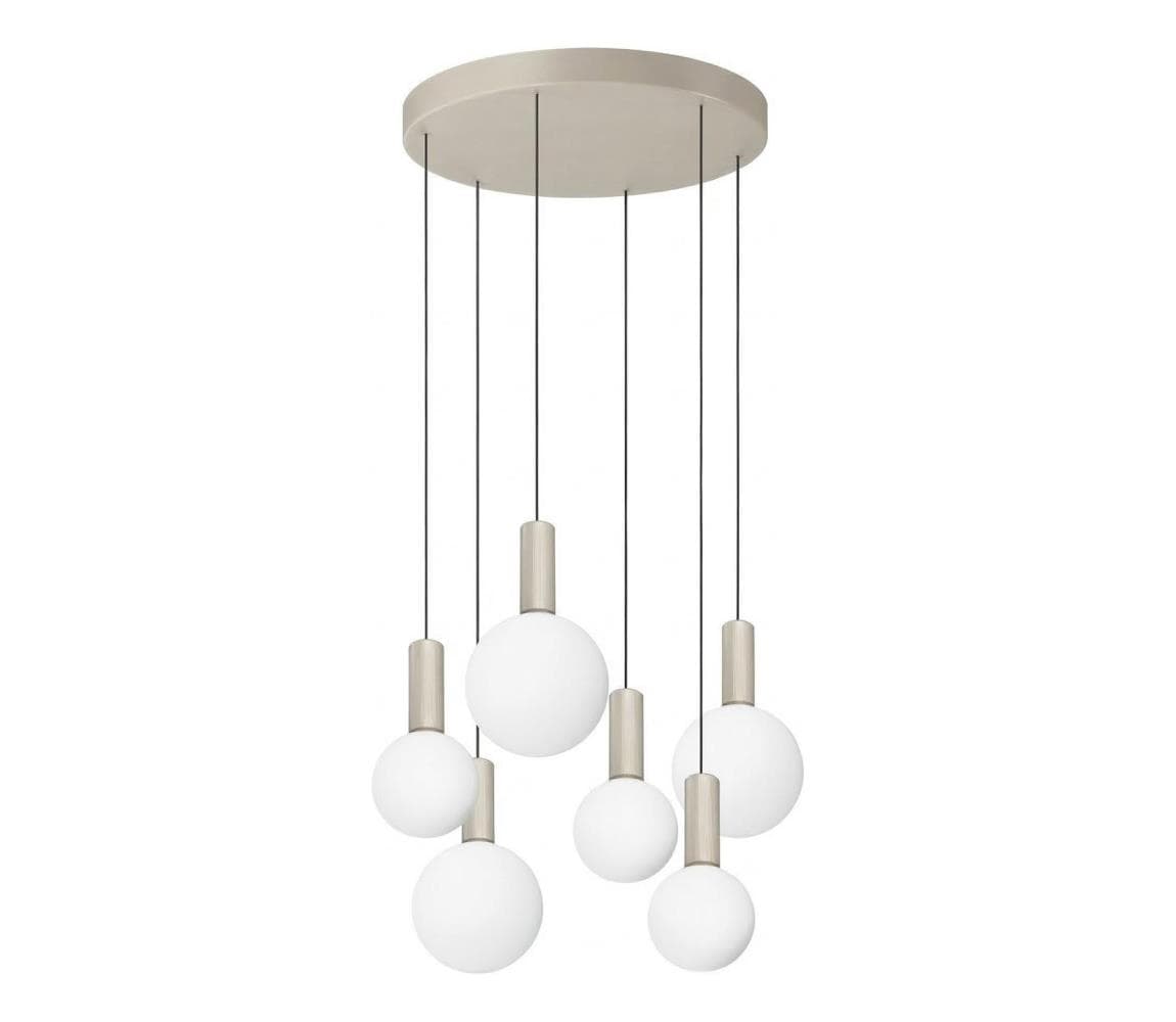 Ideal Lux - LED luster na lanku ODEON LED/39W/230V CRI 90 pr. 57 cm béžová/biela 349237