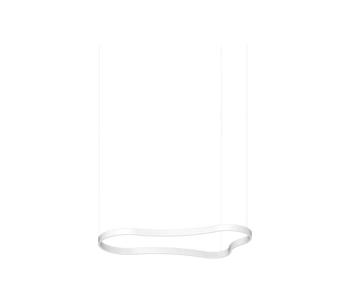 Ideal Lux - LED Luster na lanku WAVES LED/45W/230V CRI 90 biela 345260