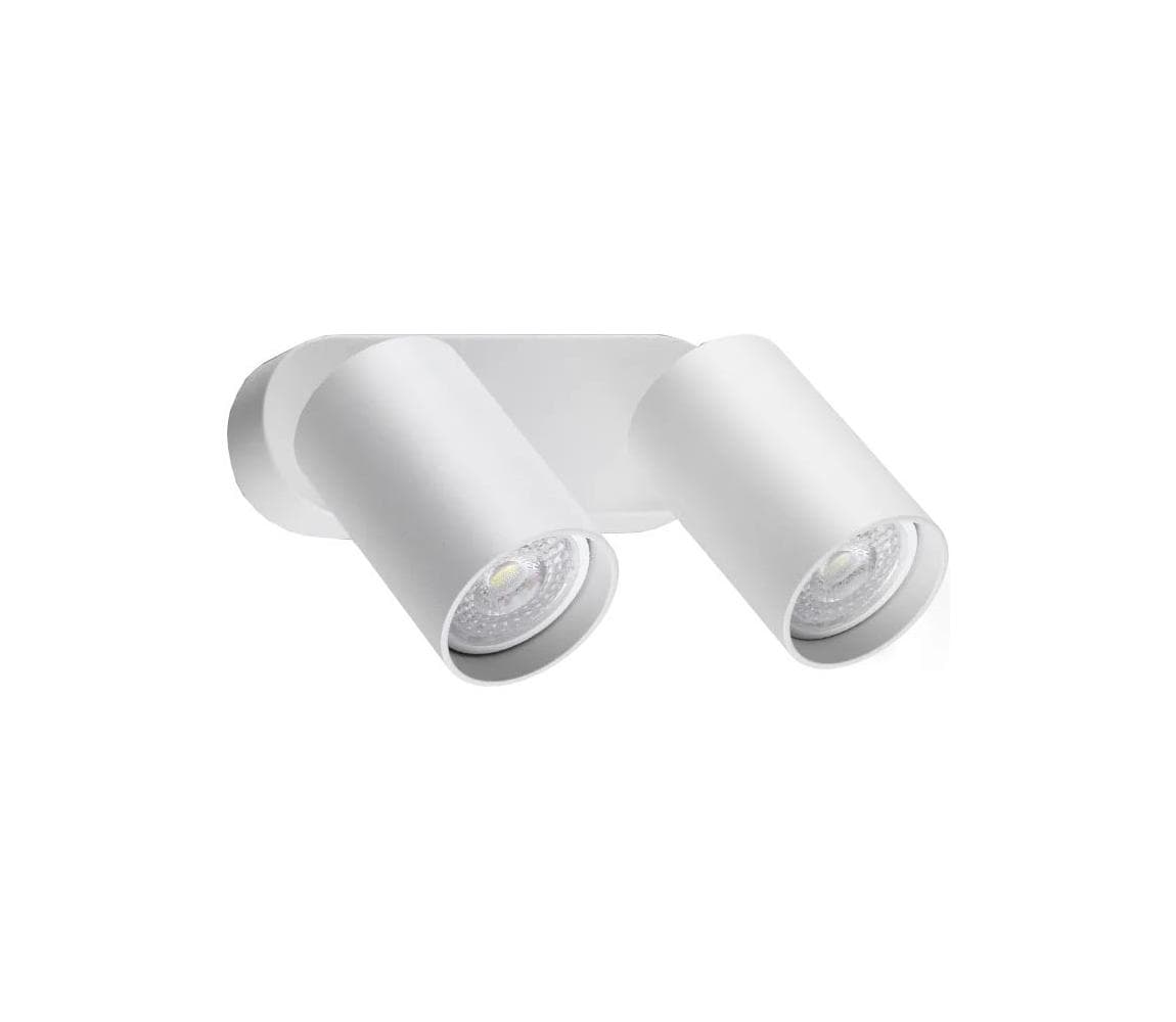Ideal Lux - LED nástenné bodové svietidlo DYNAMITE 2xGU10/7W/230V CRI 90 biela 367378