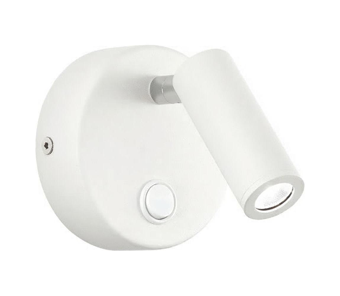 Ideal Lux - LED nástenné bodové svietidlo PAGE LED/3W/230V CRI 90 biela 142586