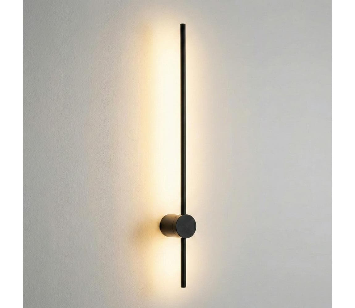 Ideal Lux - LED Nástenné svietidlo ESSENCE LED/12W/230V 3000K 70 cm CRI 90 čierna 265643