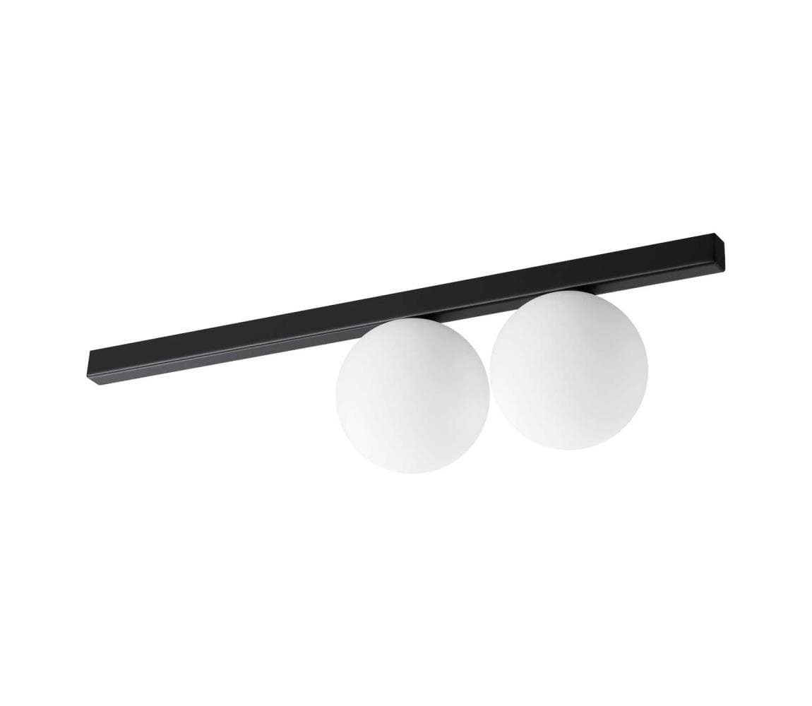 Ideal Lux - LED Stropné svietidlo BINOMIO 2xG9/3W/230V čierna 310671