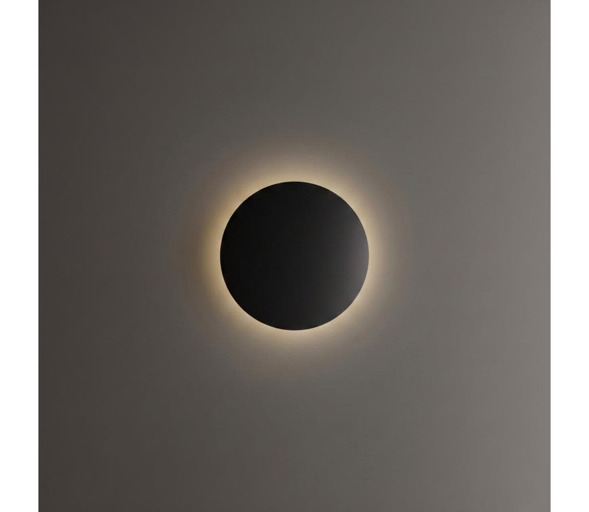 Ideal Lux - LED vonkajšie nástenné svietidlo PUNTO LED/9W/230V CRI pr. 18 cm IP54 čierne 313542
