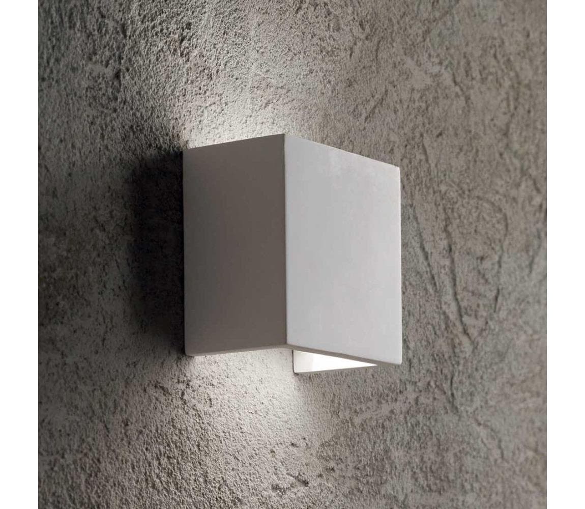 Ideal Lux - Nástenné svietidlo FLASH GESSO 1xG9/40W/230V biela 214672