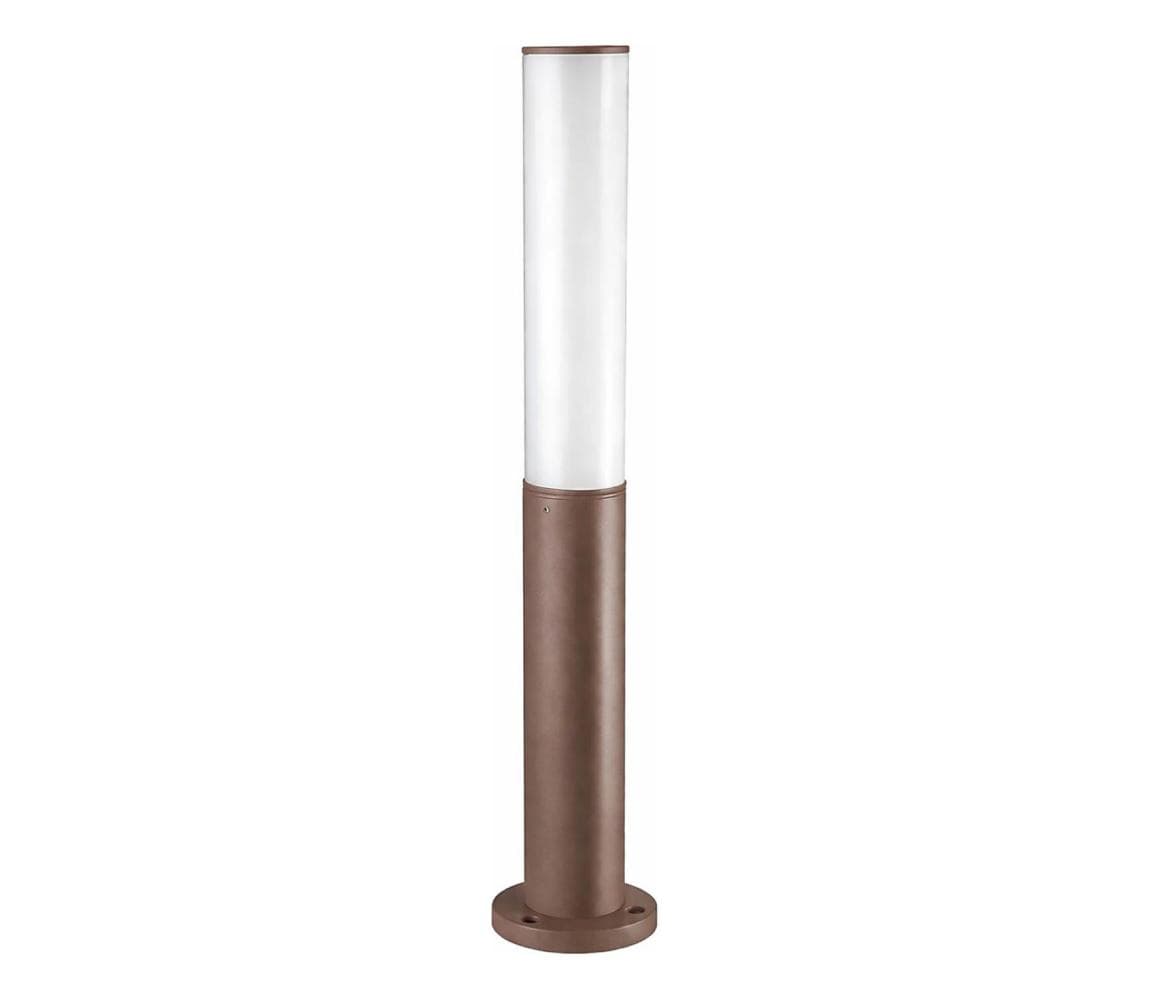 Ideal Lux - Vonkajšia LED lampa ETERE LED/9,5W/230V 60 cm CRI 90 IP44 hnedá 269160