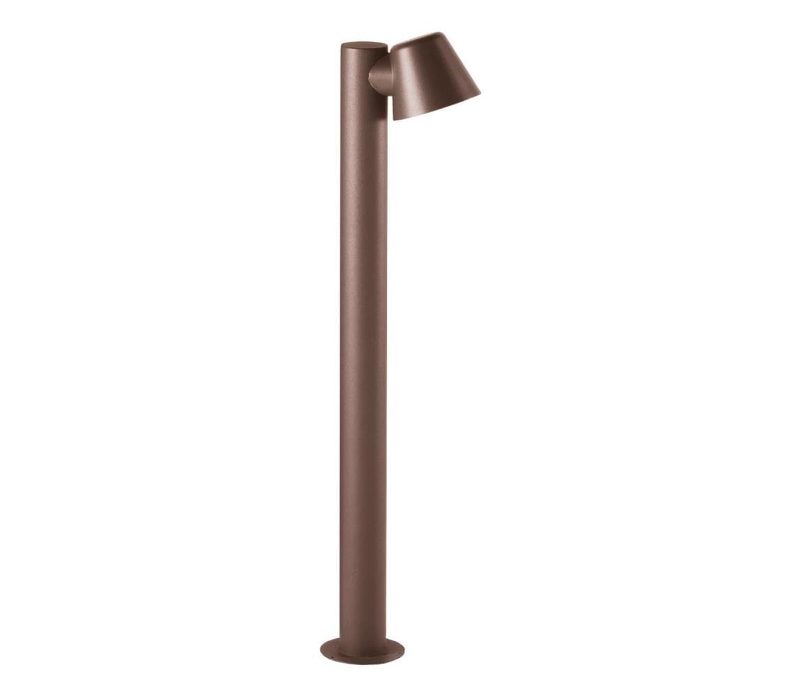 Ideal Lux - Vonkajšie svietidlo GAS 1xGU10/35W/230V 80 cm IP43 hnedé 213101