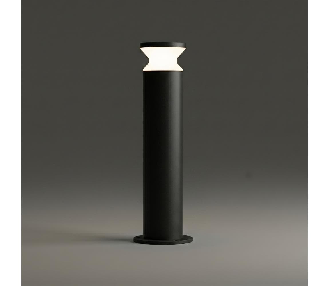 Ideal Lux - Vonkajšie svietidlo TORRE 1xE27/15W/230V 60 cm IP65 čierne 186955
