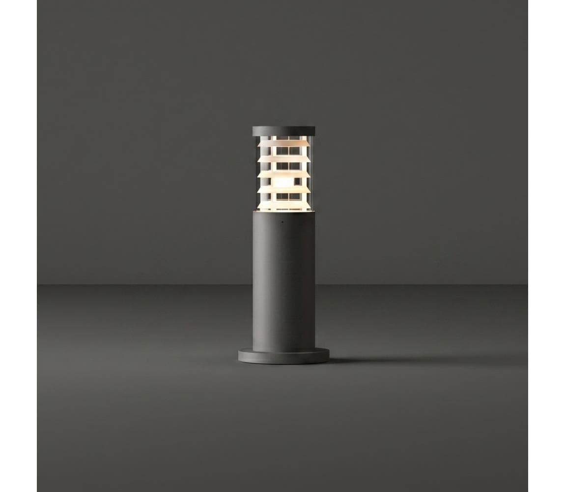 Ideal Lux - Vonkajšie svietidlo TRONCO 1xE27/42W/230V 40 cm IP65 antracit 248257