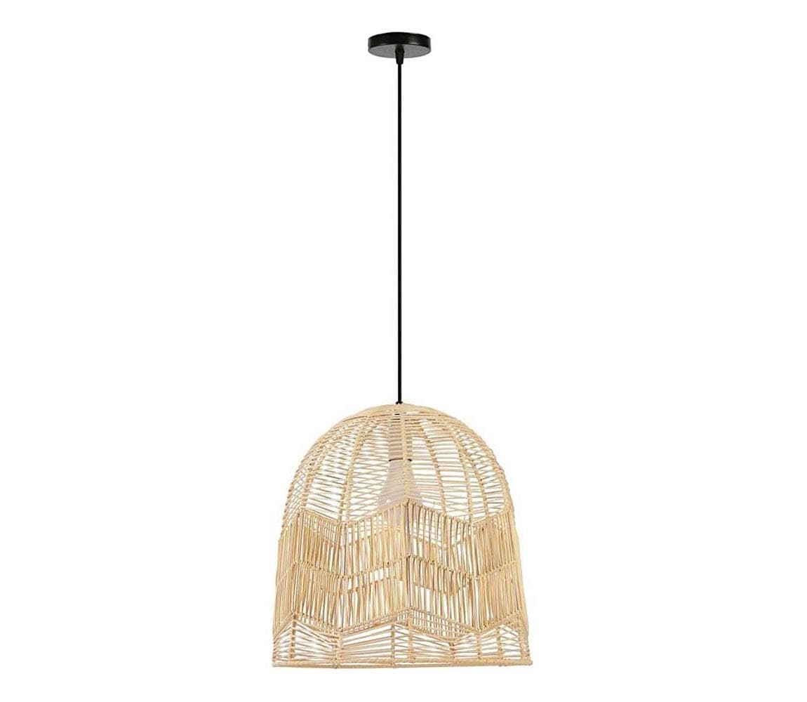 08262L - Luster na lanku PELO 1xE27/40W/230V pr. 40 cm ratan 08262L