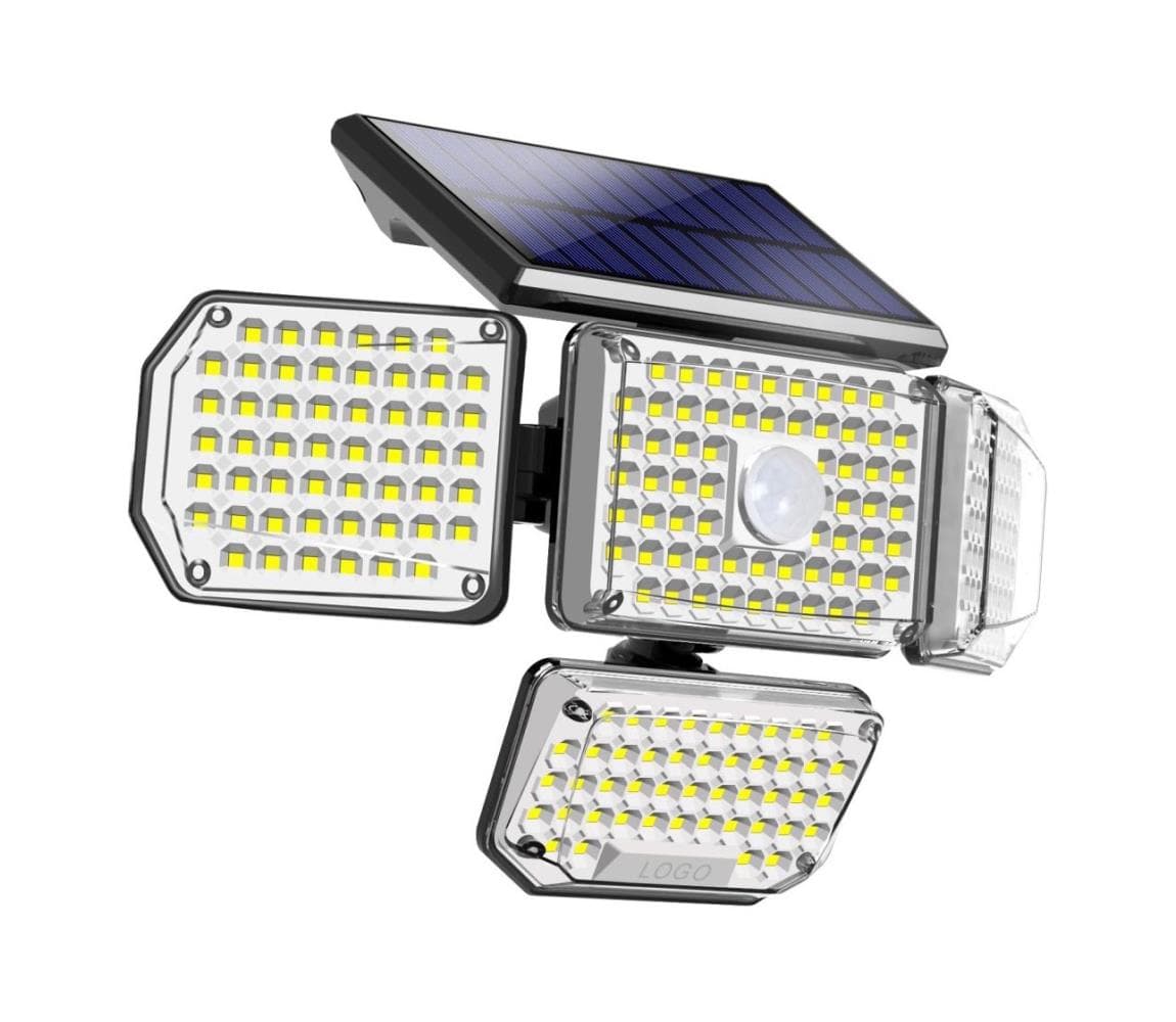 08499L - LED Solárne nástenné svietidlo so senzorom LED/5W/5,5V IP44 08499L