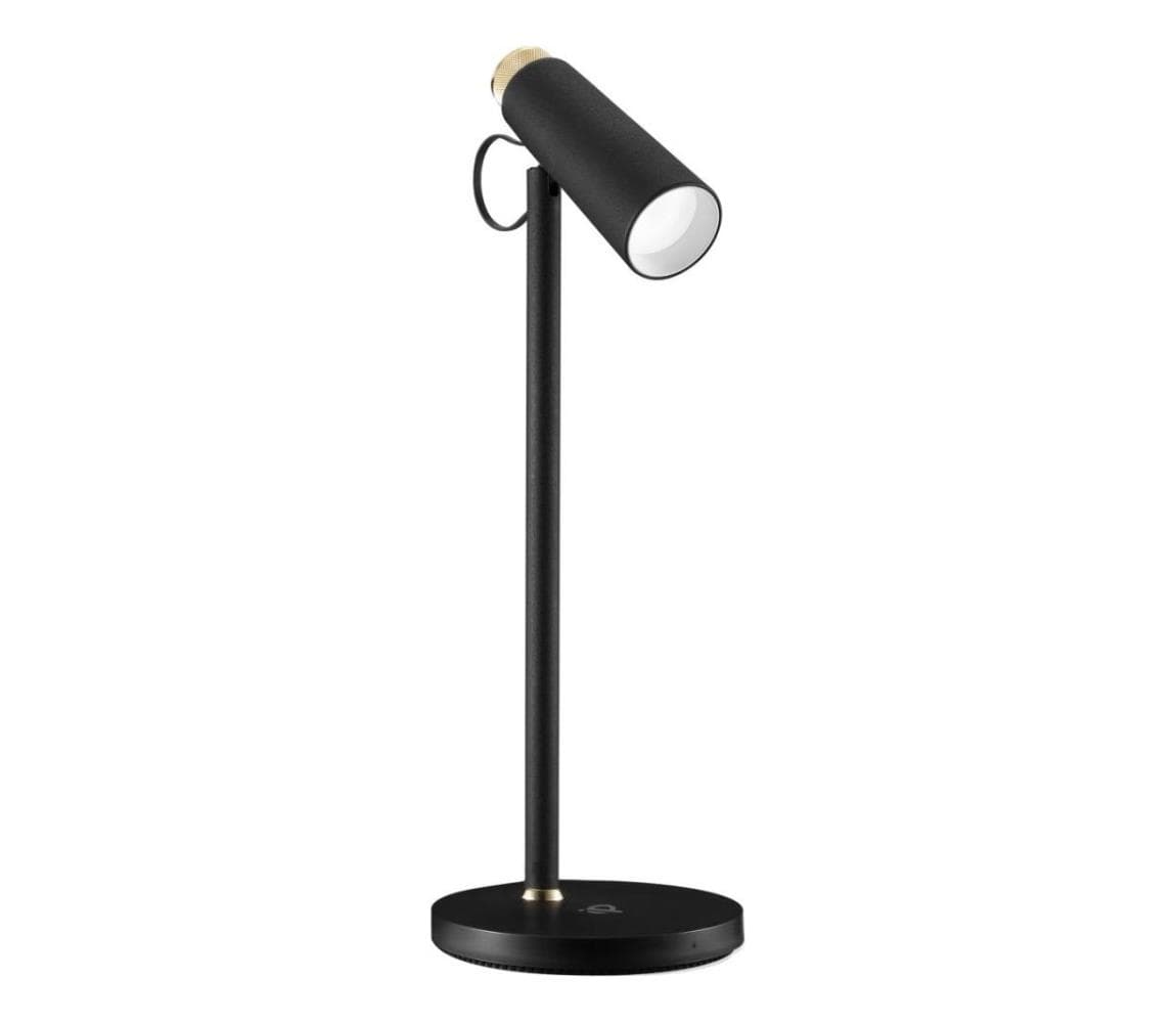 08991L- LED Stmievateľná stolná lampa s Qi nabíjaním TIT LED/12W/230V čierna 08991L