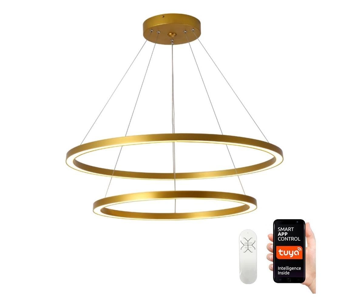 NEO 07159-G80-60 - LED Stmievateľný luster FINO LED/93W/230V Tuya zlatá + DO 07159-G80-60