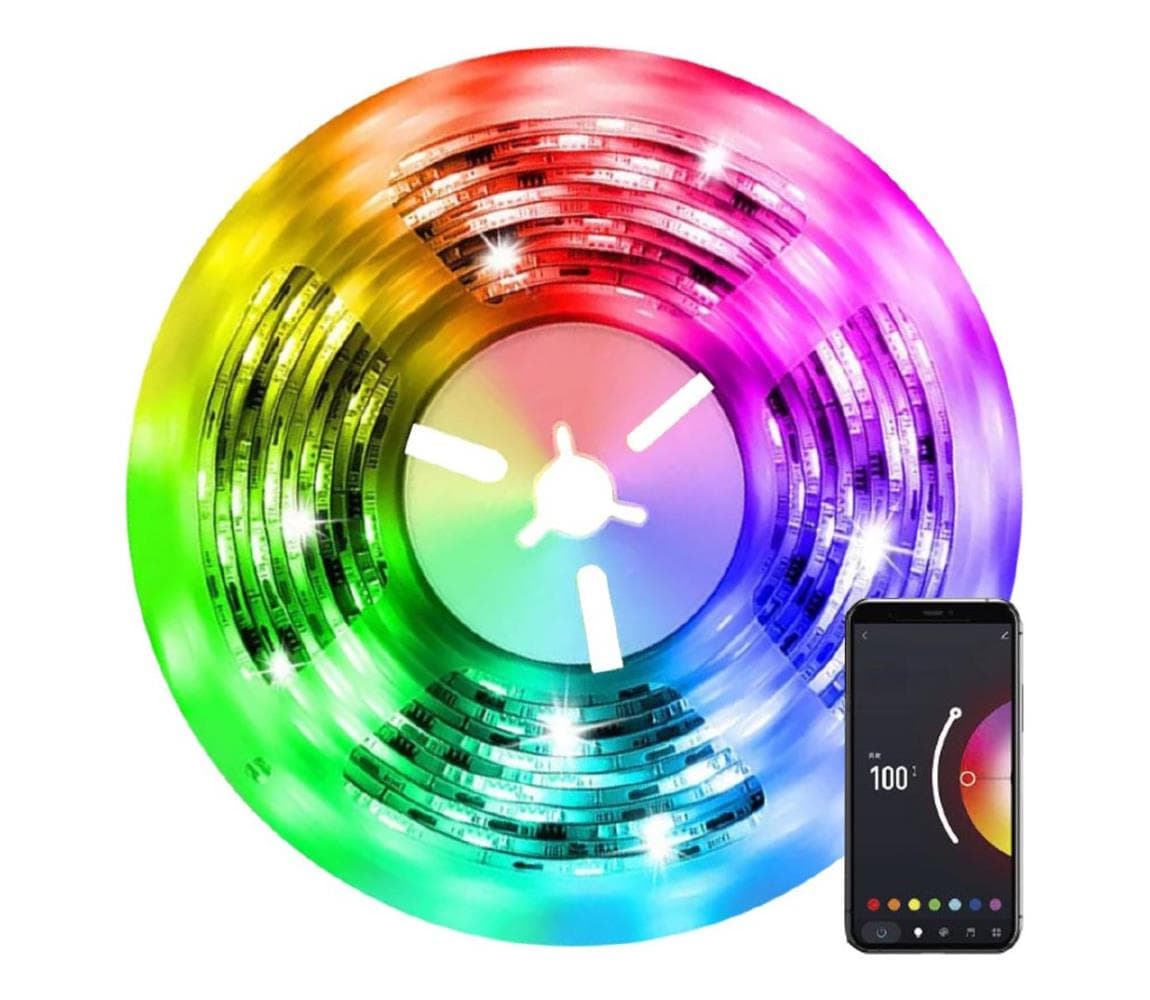 NEO 07790L-LED RGB+CCT SMART LED pásik 15W 230V 3m IP65 Wi-Fi Tuya 07790L