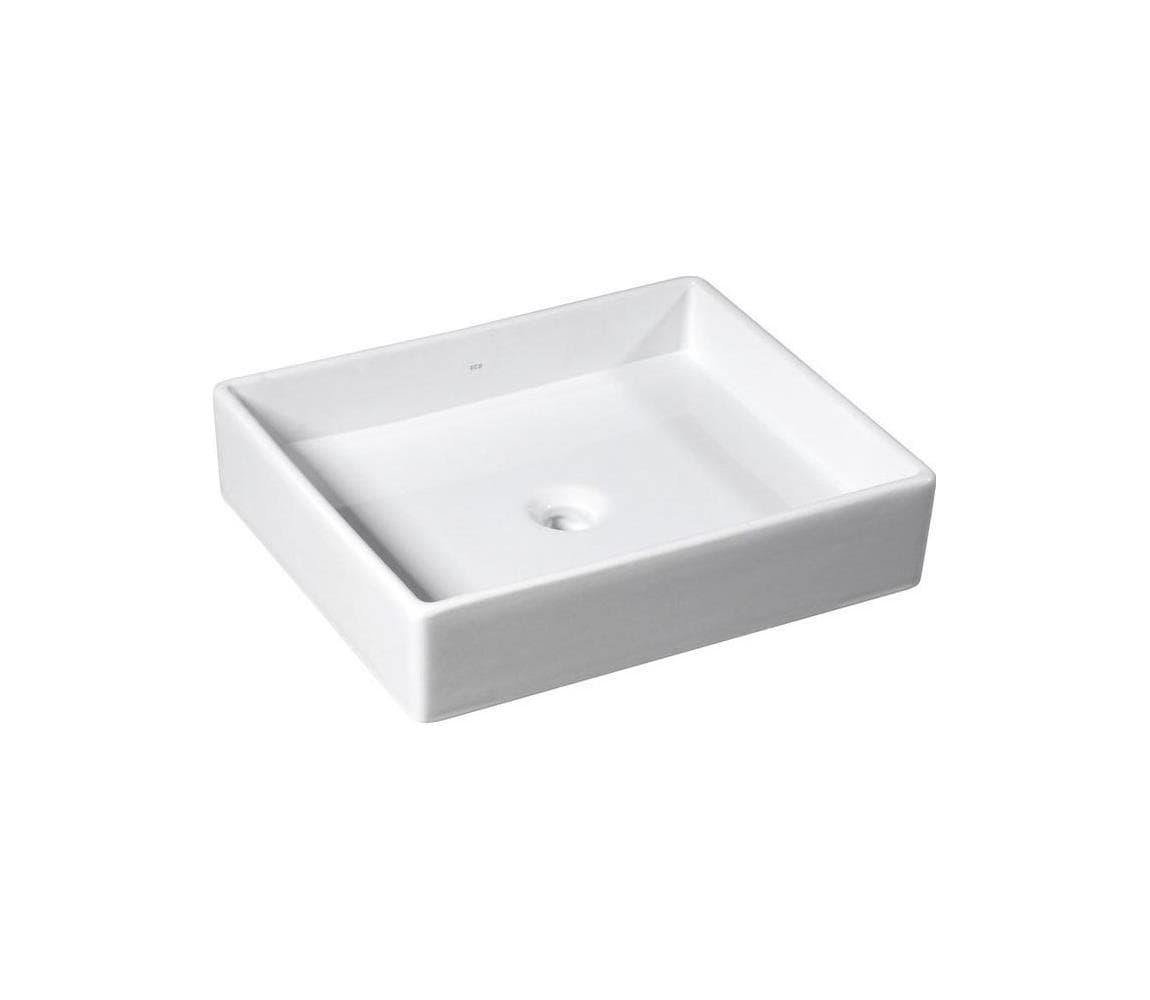 Isvea - Umývadlo na dosku PURITY 50x42 cm keramika/biela 10PL66050