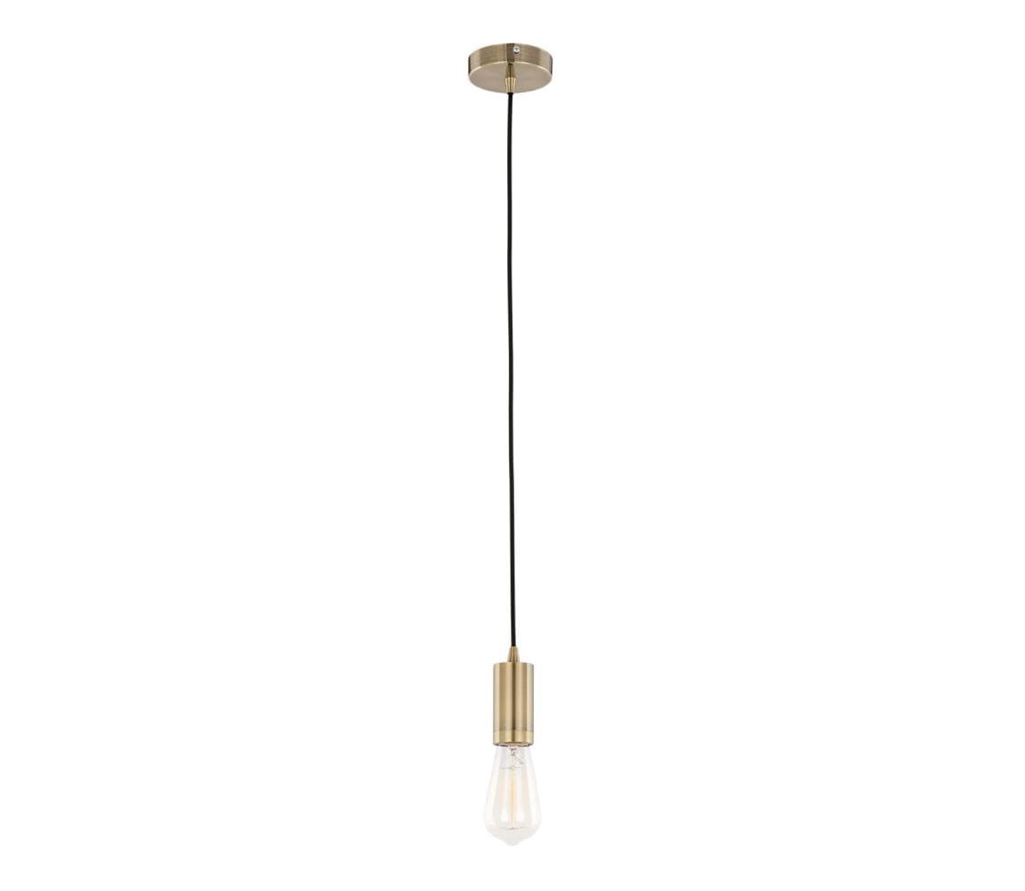 DS-M-038 ANTIQUE BRASS - Luster na lanku MODERNA 1xE27/60W/230V bronz DS-M-038 ANTIQUE BRASS