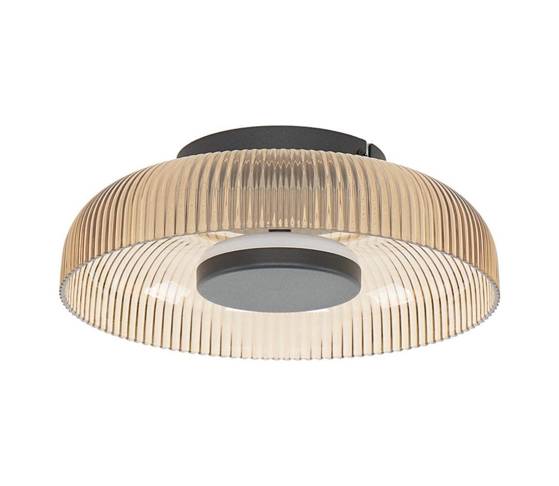 WL-36482-YLL-LED Stropné svietidlo PASSO LED/8W/230V 3000K priemer 25 cm dýmovo-béžová WL-36482-YLL