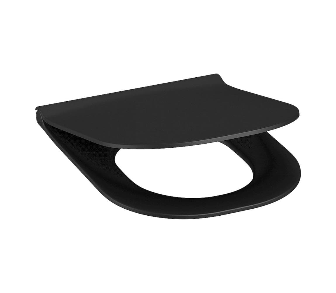JIKA H8917167160631 - SoftClose WC sedadlo MIO duroplast matná čierna H8917167160631