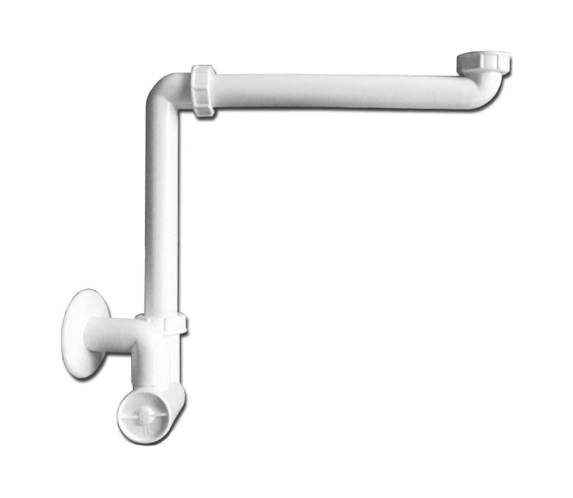 JIKA H8942460000001 - Umývadlový sifón CUBITO DN40 biely H8942460000001