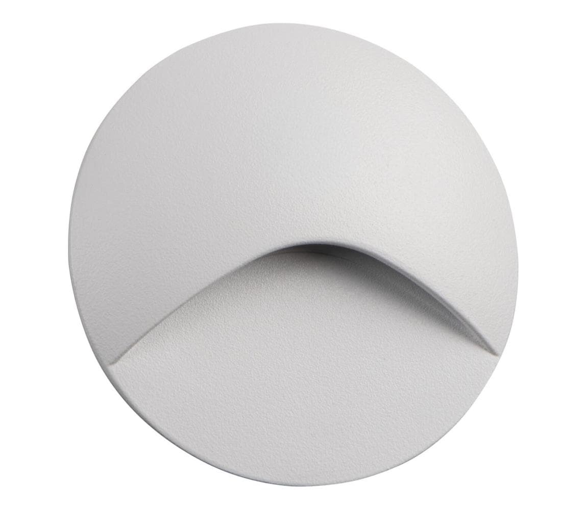 39132 - LED schodiskové svietidlo EXIN LED/2,5W/230V 4000K IP65 biele okrúhle 39132