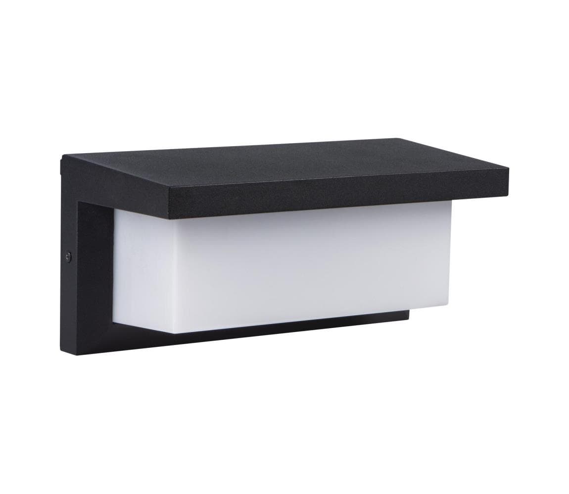 45817 - LED Vonkajšie nástenné svietidlo LERTO LED/12W/230V IP54 čierna 45817