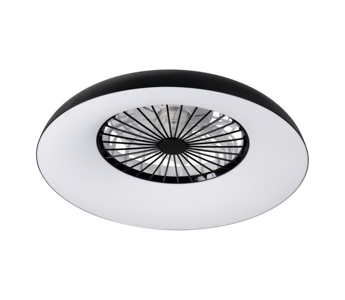 46371 - LED RGBW stmievateľné svietidlo s látorom PLAVE PAN LED/48W/230V CCT čierne + diaľkový ovládač 46371