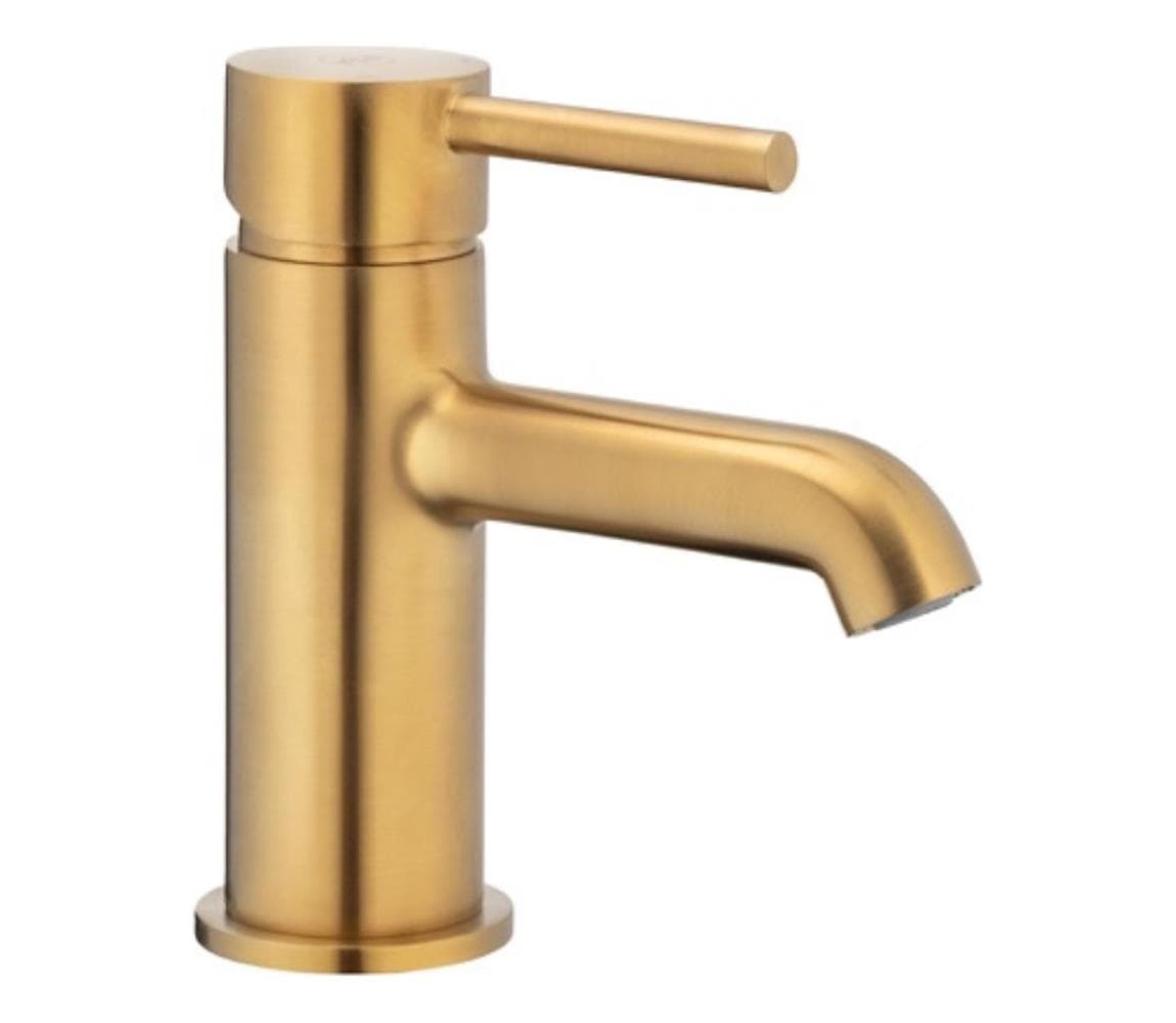 KFA Armatura 5032-815-31 - Umývadlová batéria + výpust MOZA 15,2 cm zlatá 5032-815-31