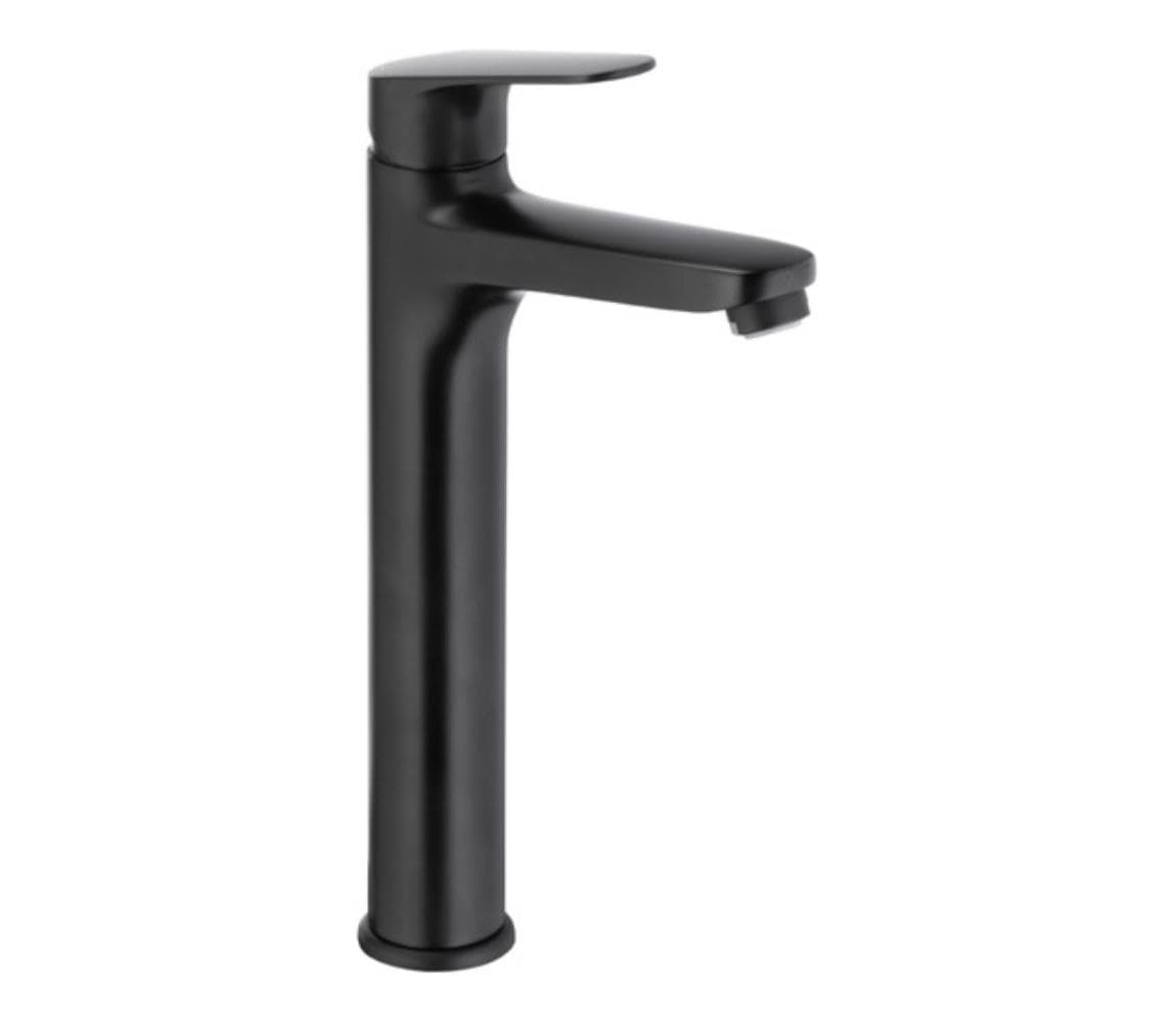 KFA Armatura 5552-712-81 - Umývadlová batéria + výpust OTAVA 30,2 cm matná čierna 5552-712-81