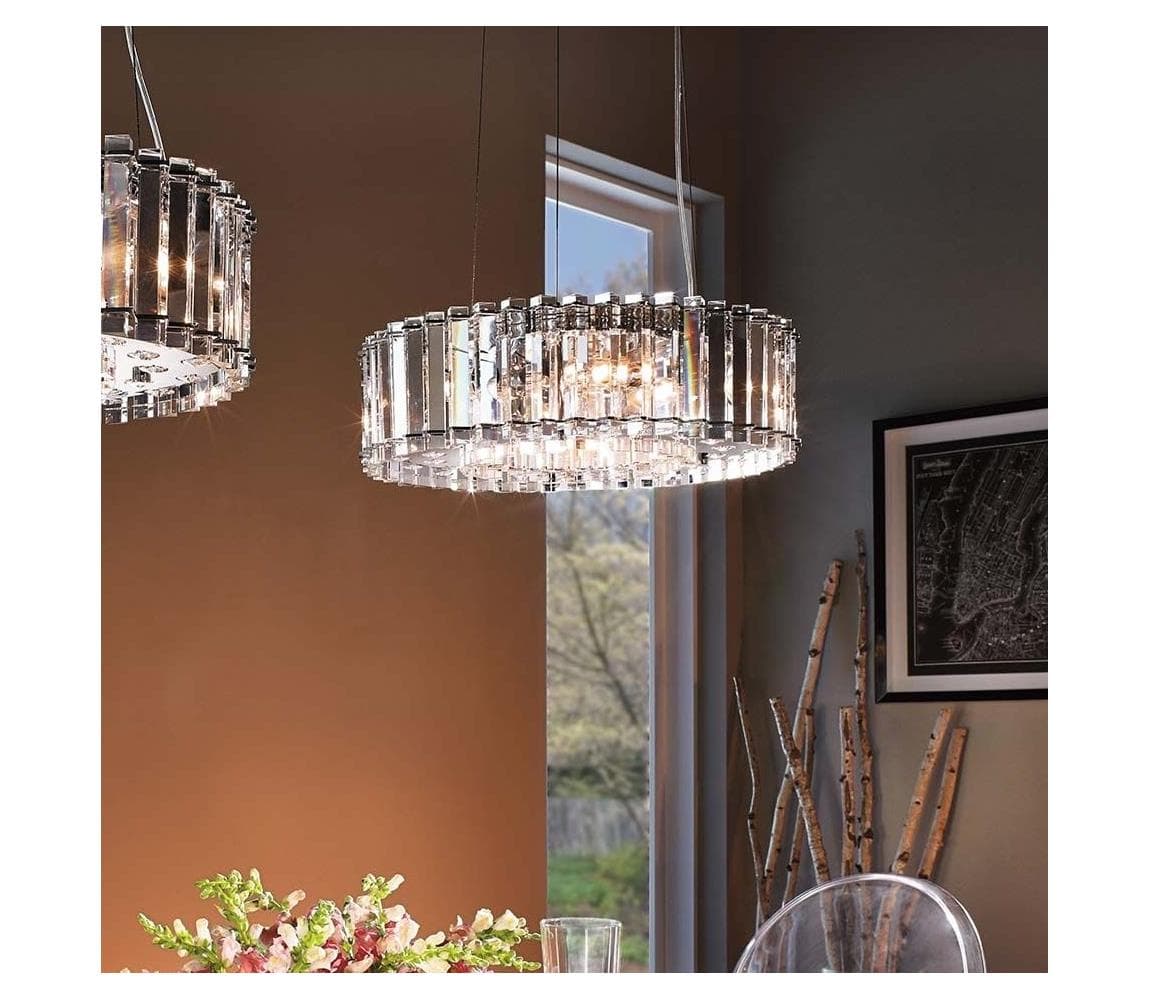 Elstead Kichler KL-CRYSTAL-SKYE8 - LED Kúpeľňový luster CRYSTAL SKYE 8xG9/3W/230V IP44 KL-CRYSTAL-SKYE8
