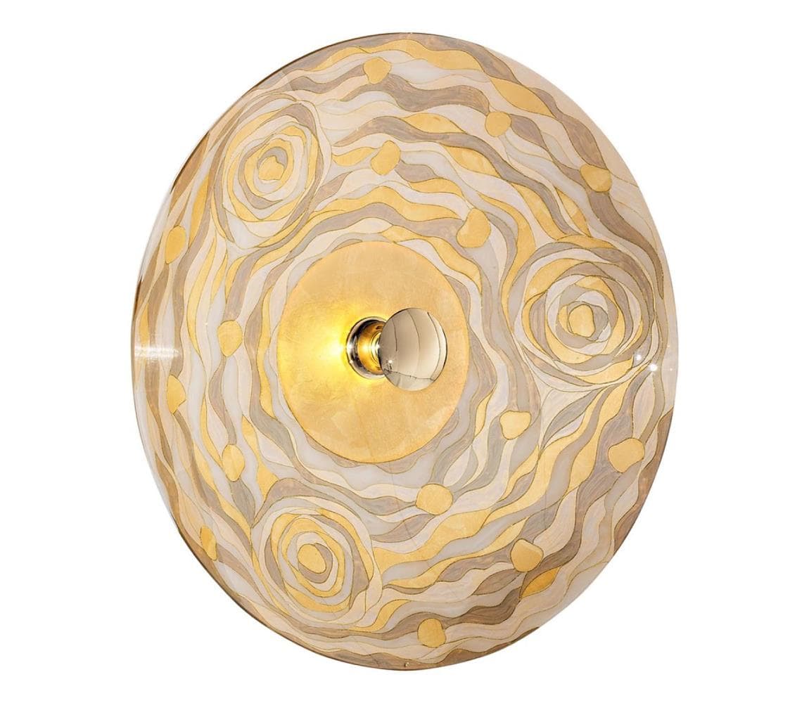 Kolarz 0415.61XL.3.Ch - Nástenné svietidlo LUNA 1xE27/100W/230V 24K zlatý 0415.61XL.3.Ch