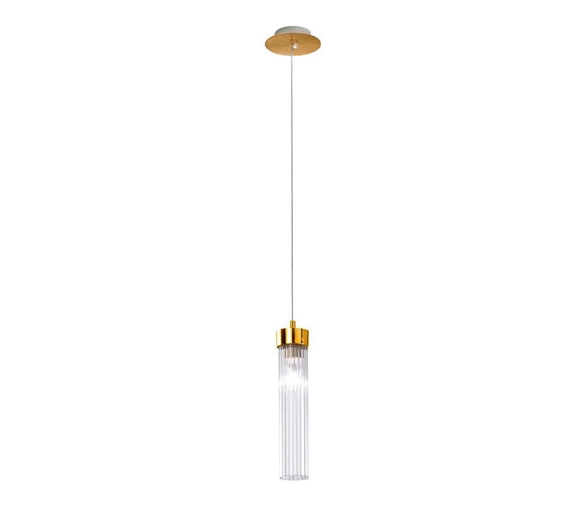 Kolarz 6009.30130 - Luster na lanku RAGGIO 1xE14/25W/230V 24K zlato 6009.30130