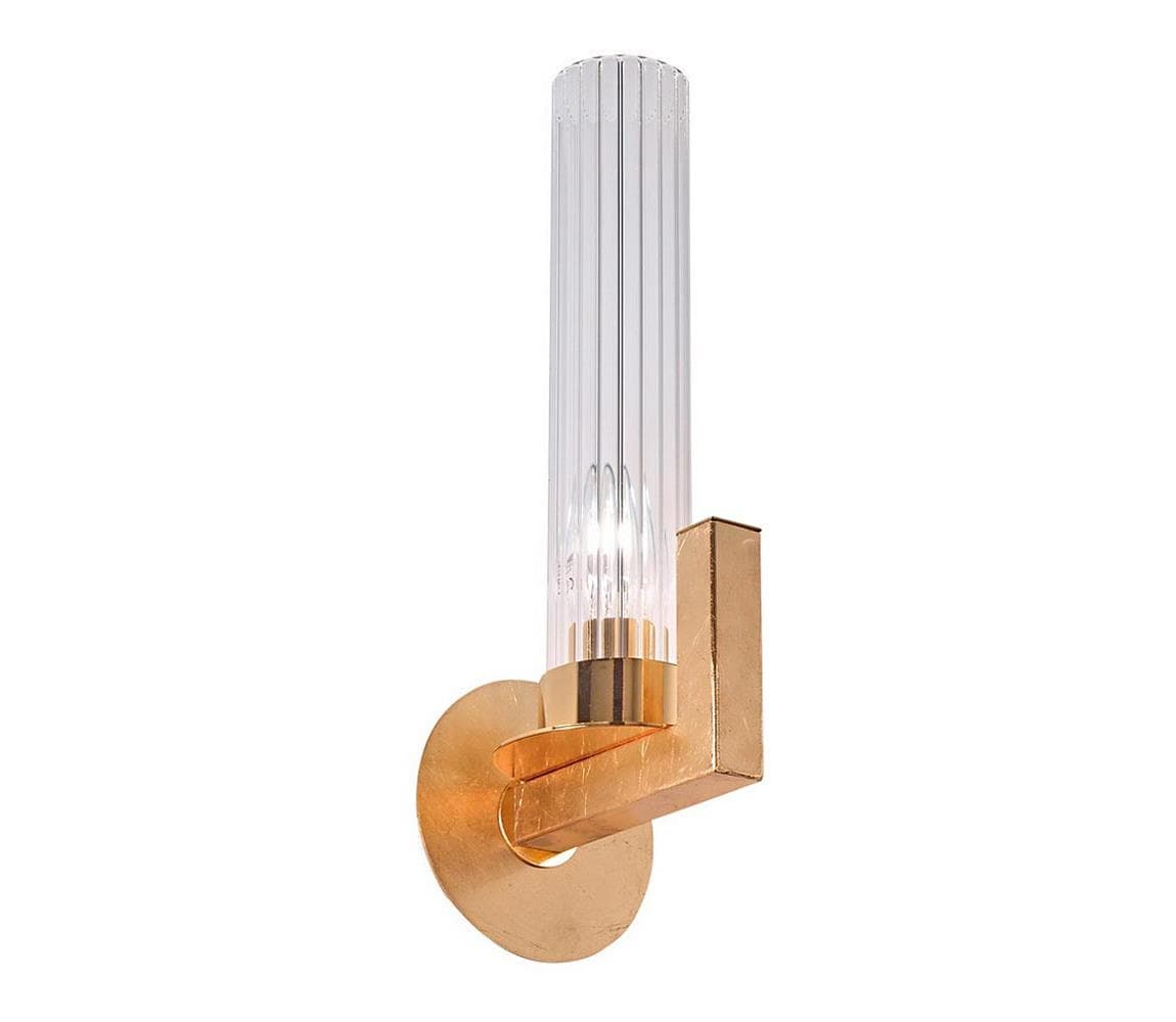 Kolarz 6009.60130 - Nástenné svietidlo RAGGIO 1xE14/25W/230V 24K zlato 6009.60130