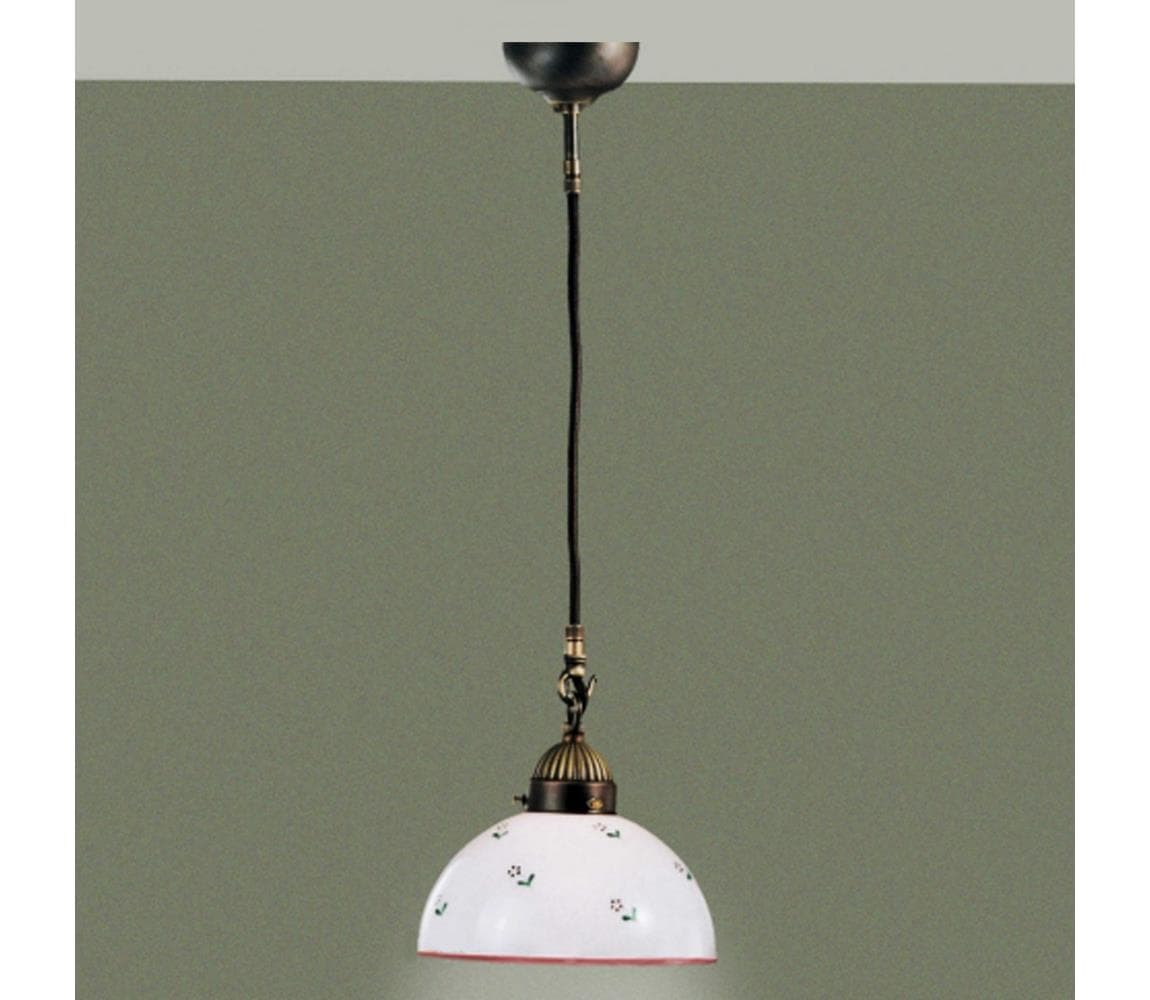 Kolarz 731.30.69 - Luster na lanku NONNA 1xE27/75W/230V pr. 20 cm červená 731.30.69