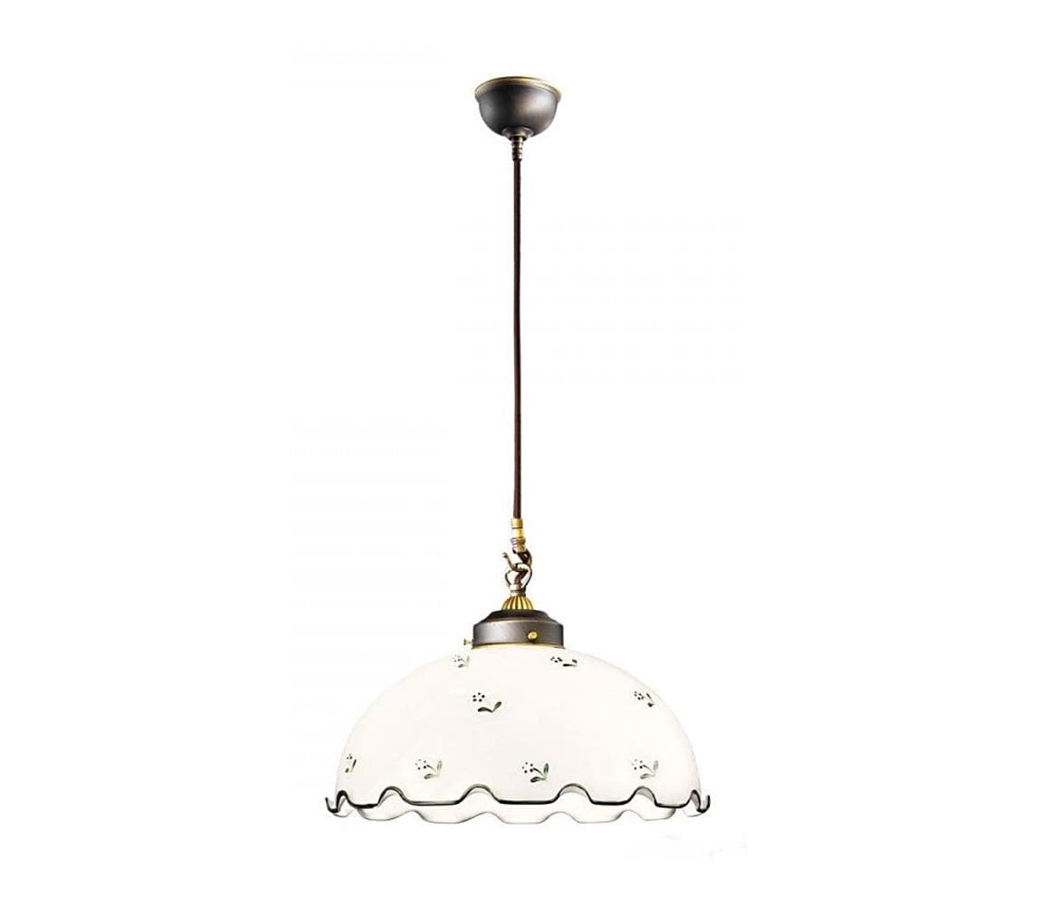 Kolarz 731.32.22 - Luster na lanku NONNA 1xE27/75W/230V zelená 731.32.22
