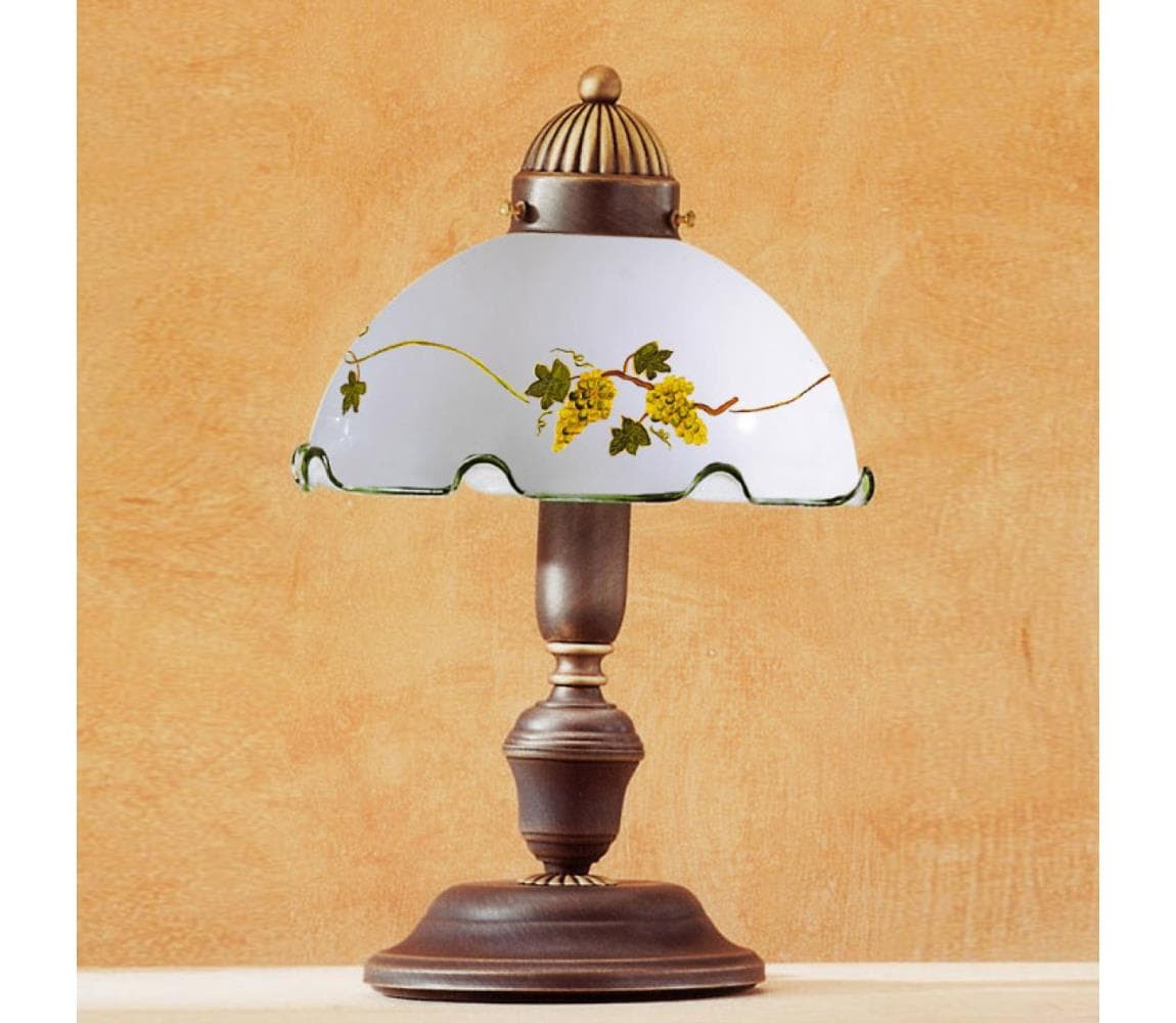 Kolarz 731.73.110 - Stolová lampa NONNA 1xE27/75W/230V vínová 731.73.110