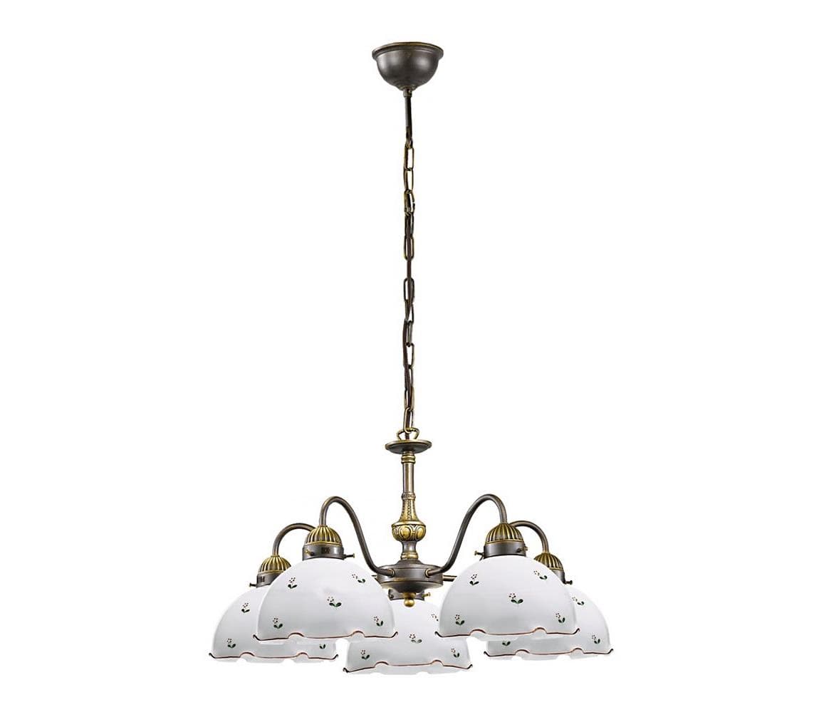 Kolarz 731.85.70 - Luster na reťazi NONNA 5xE27/75W/230V 731.85.70