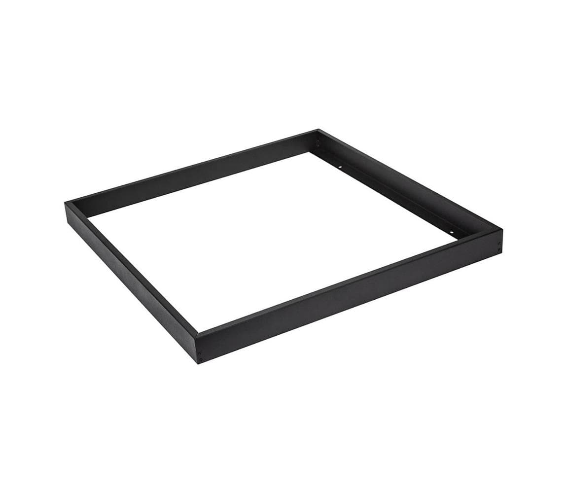 Kovový rám na inštaláciu LED panelov 600x600 mm čierna 035050_FRAME_BLACK