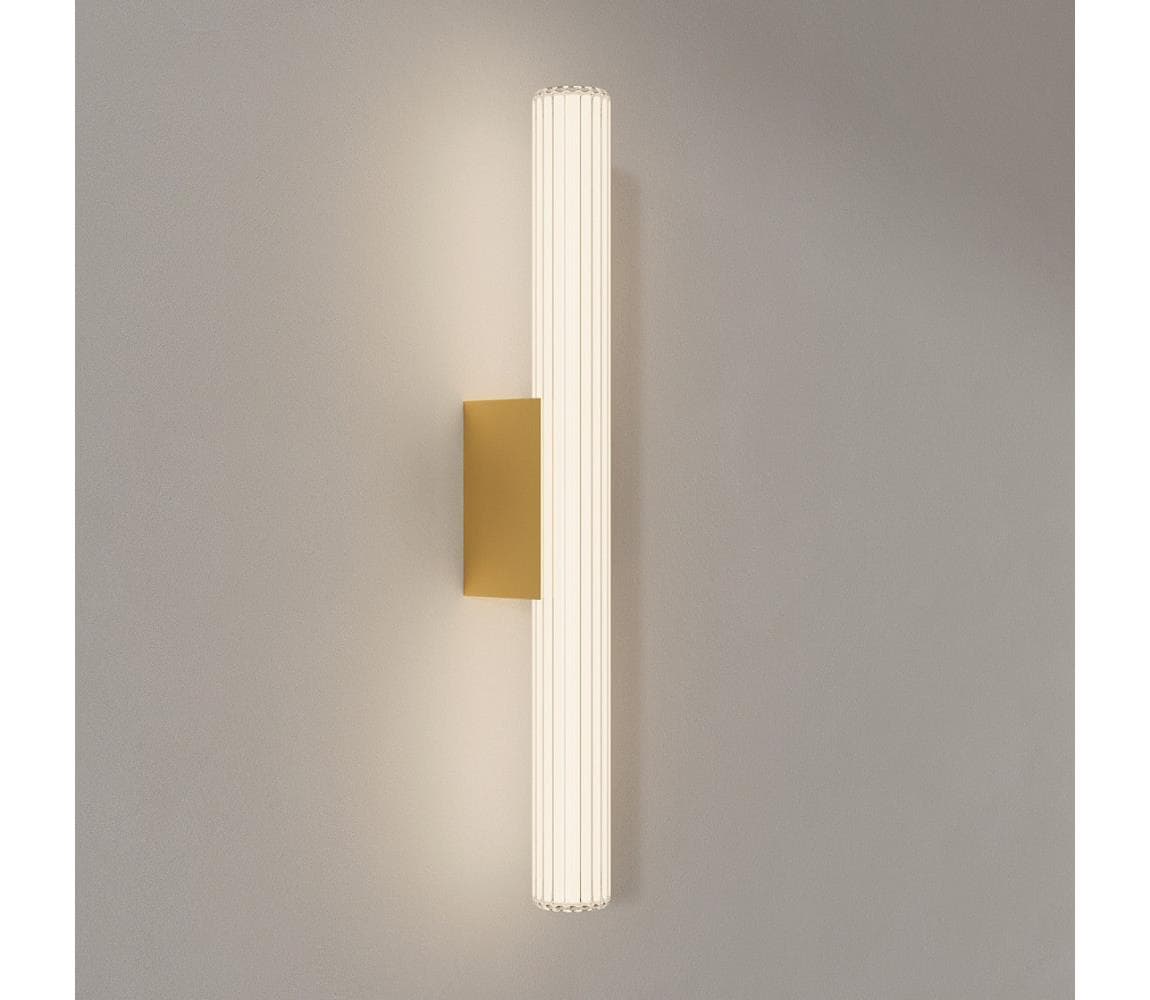Light Prestige Kúpeľňové zrkadlové LED osvetlenie LINEA LED/12W/230V 3000/4000/6000K IP44 61 cm zlaté LP-0510/1W-61 GD