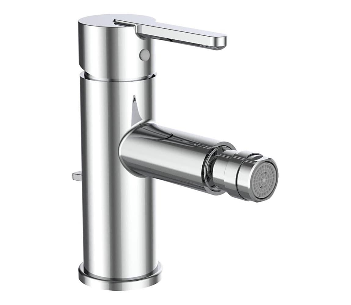 LAUFEN H3410810041141 - Bidetová batéria + výpusť s prepadom LUA chróm lesk H3410810041141