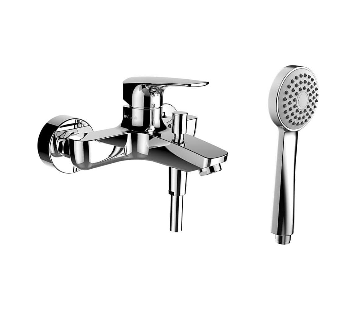 LAUFEN HF500760100600 - Vaňová súprava s batériou LAURIN, lesklý chróm HF500760100600
