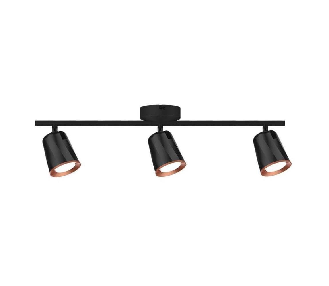 LED Bodové svietidlo 3xLED/5W/230V 4000K čierna 218261
