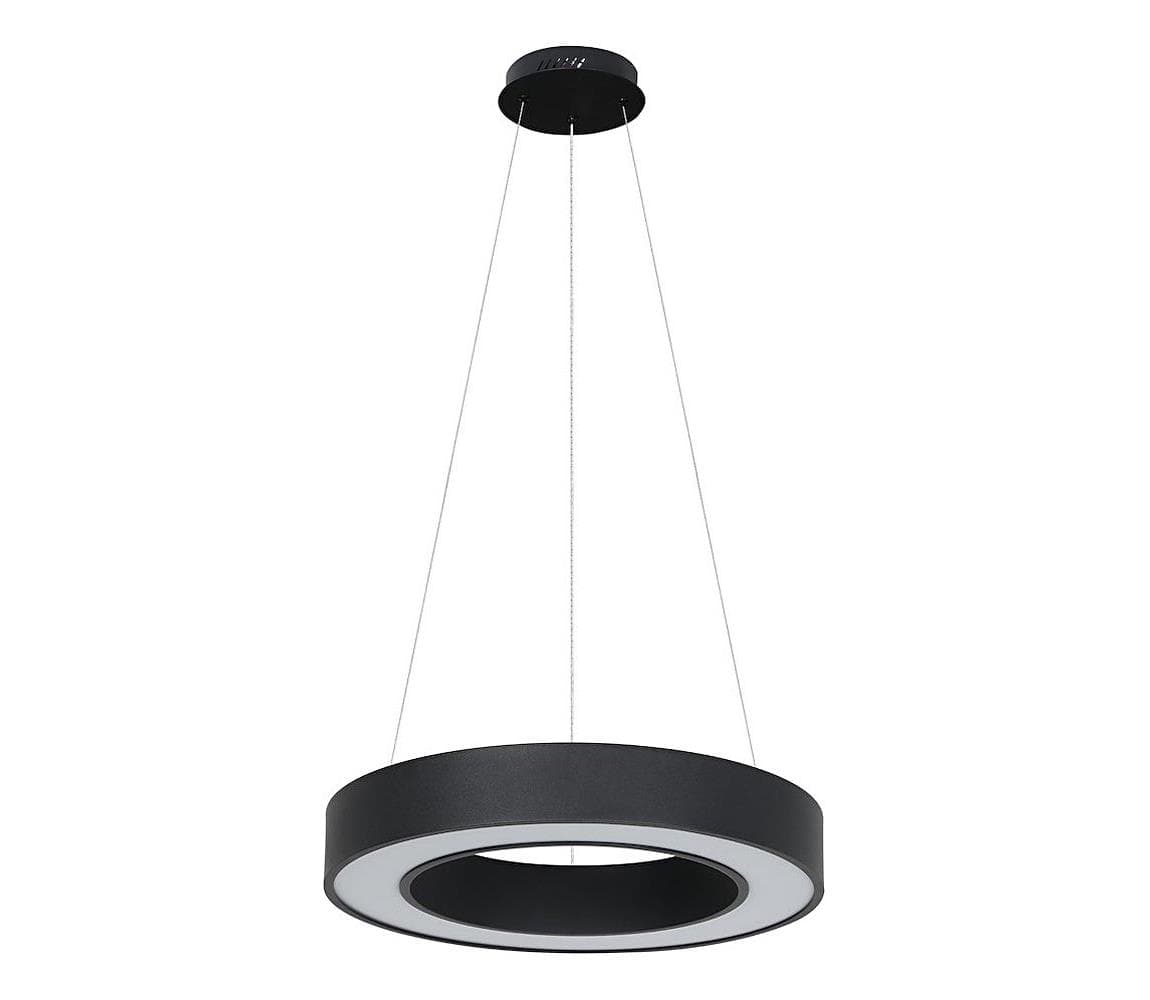 LED luster na lanku UNION LED/40W/230V 3000/4000/6500K pr. 40 cm čierna ML1866