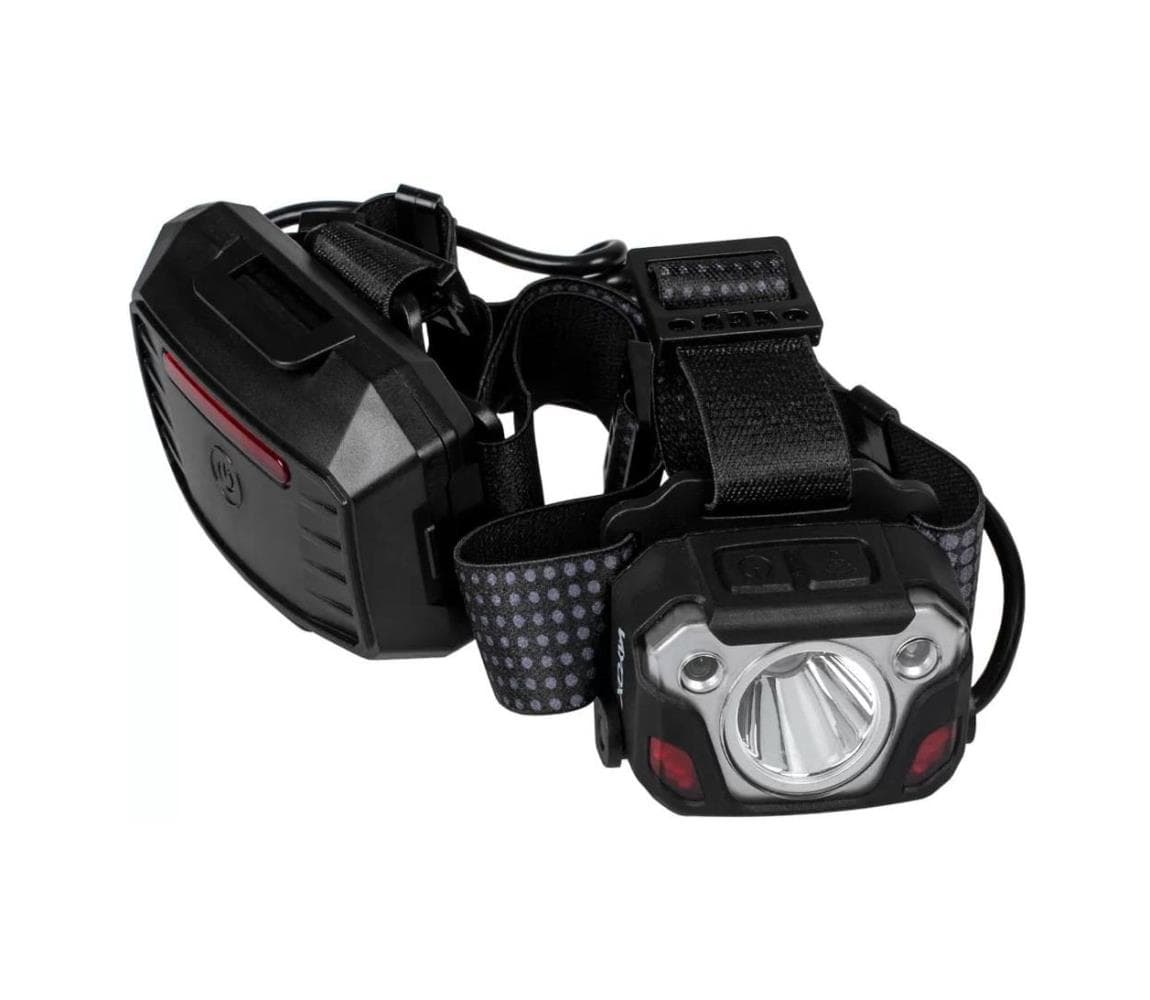 Vayox LED Nabíjacia čelovka so senzorom LED/10W/5V IP44 1200 lm 4000 mAh VA0103