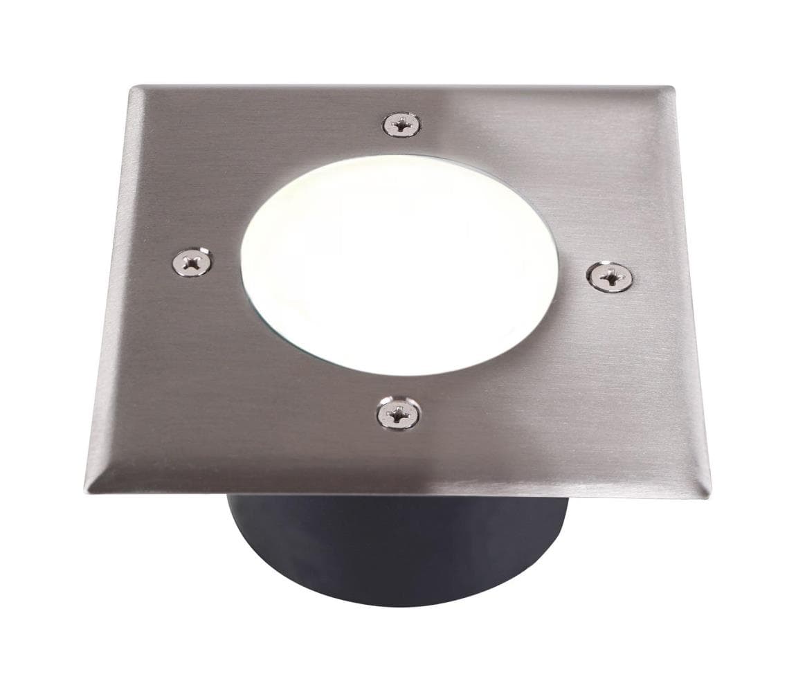LED Nájazdové svietidlo MIVO LED/3W/230V 12x12 cm IP67 matný chróm 333599
