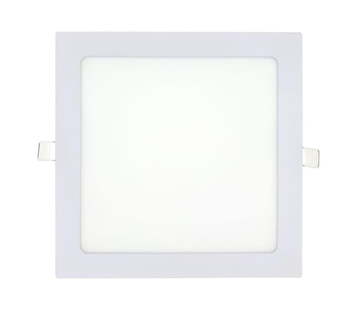 LED Podhľadové svietidlo SQUARE LED/18W/230V 2700K 22x22 cm biela 008 0000323