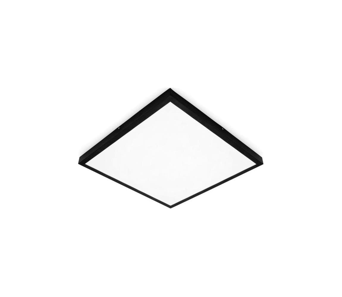 LED Prisadený panel BRISBANE LED/36W/230V 4000K 59,5x59,5 cm čierna 001560