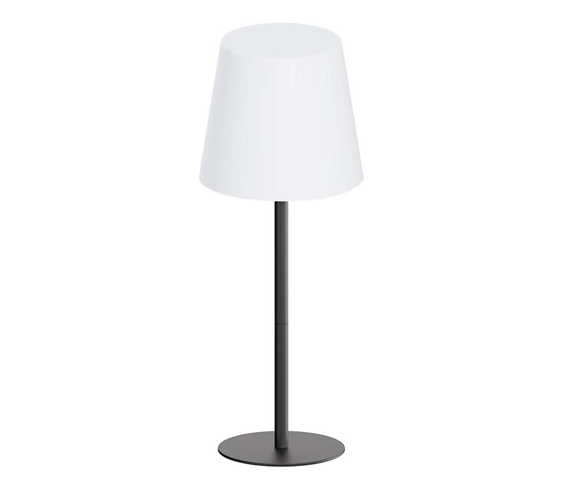 LED RGB stmievateľná dotyková stolová lampa LUCIA LED/2W/5V 3600 mAh IP44 čierna 336385