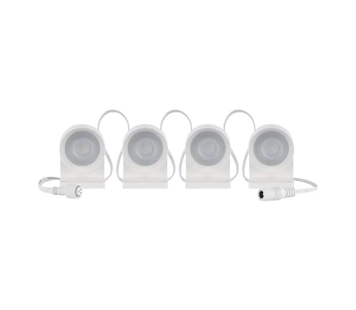 LED RGBIC+CCT Dekoračná reťaz GoSmart 4xLED/7W/230V 85 cm Wi-Fi Tuya ZIW154R