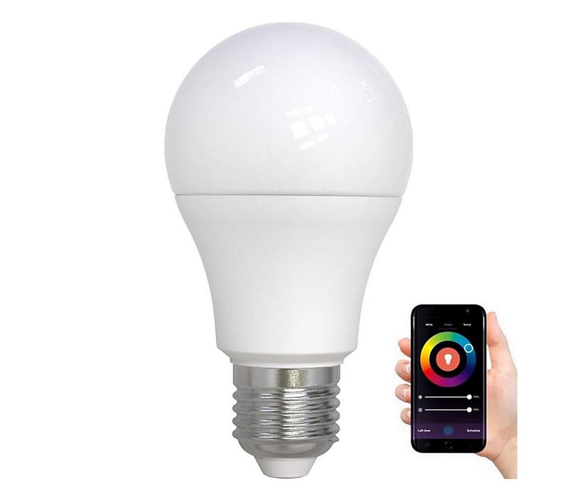 LED RGBW Stmievateľná žiarovka A60 E27/9W/230V 2700-6500K Wi-Fi Tuya ZLS532W