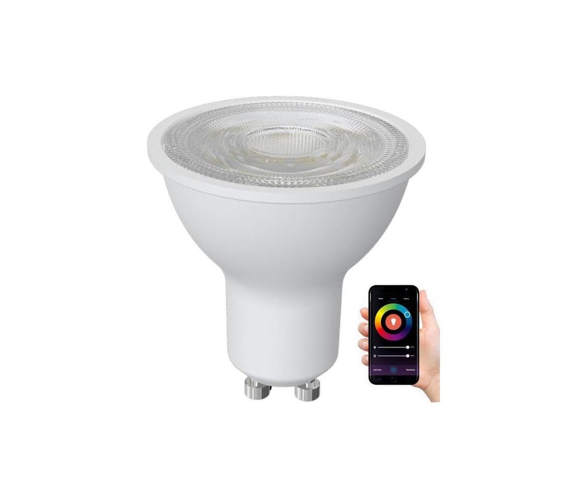 LED RGBW Stmievateľná žiarovka GU10/4,5W/230V 2700-6500K Wi-Fi Tuya ZLS135WA
