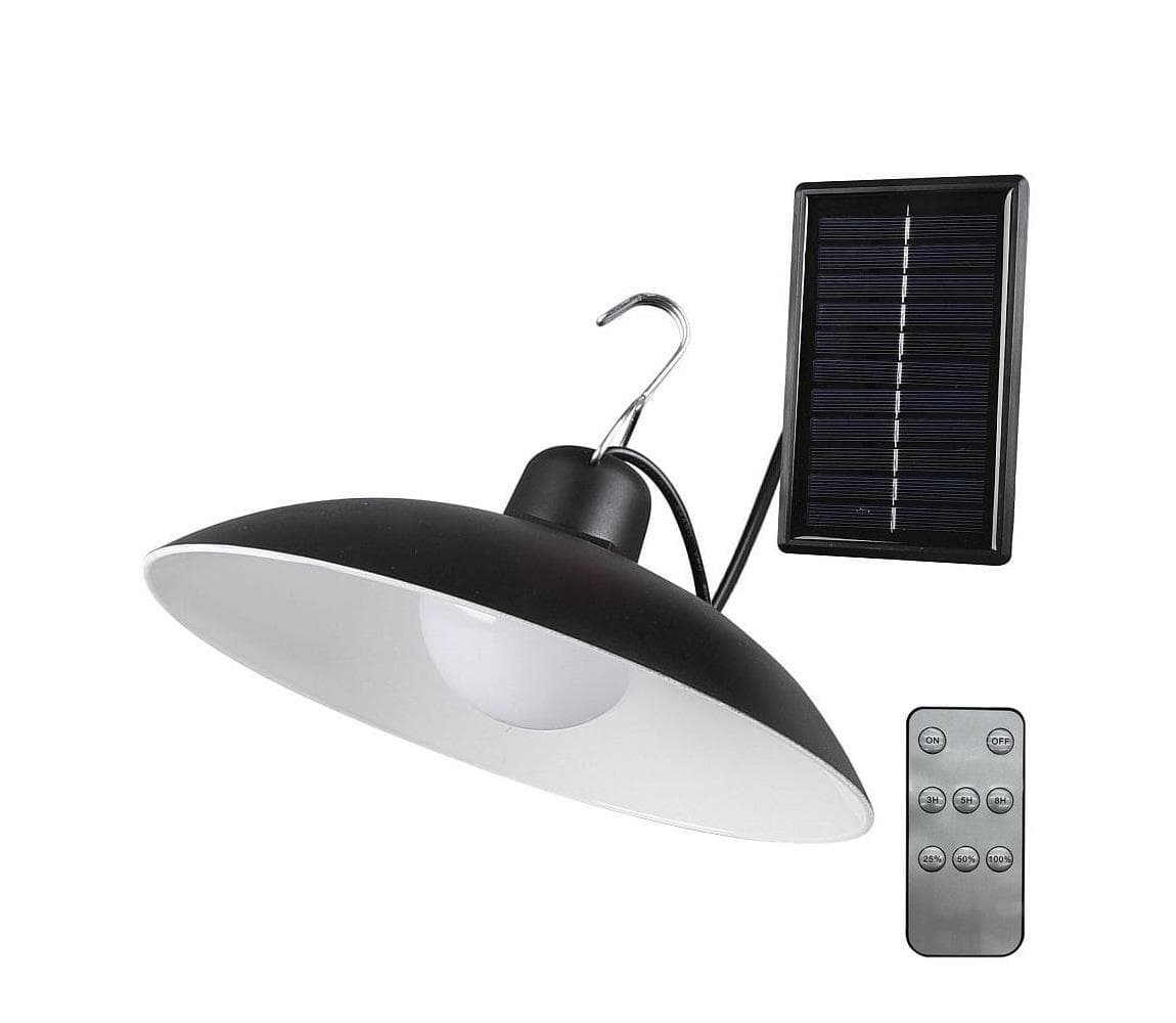LED Solárna lampa CELINA LED/1,8W/3,7V IP44 + diaľkové ovládanie 323132